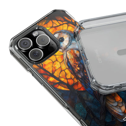 Owl Gazes Moonlight iPhone Case - Impact