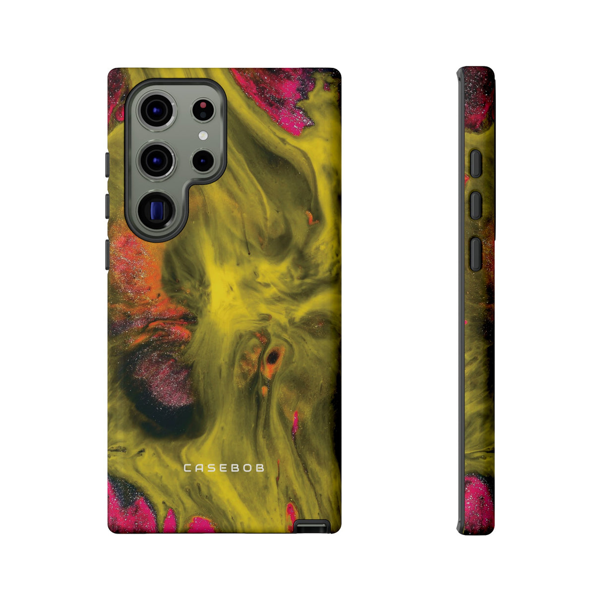 Yellow Ink Art - Protective Phone Case