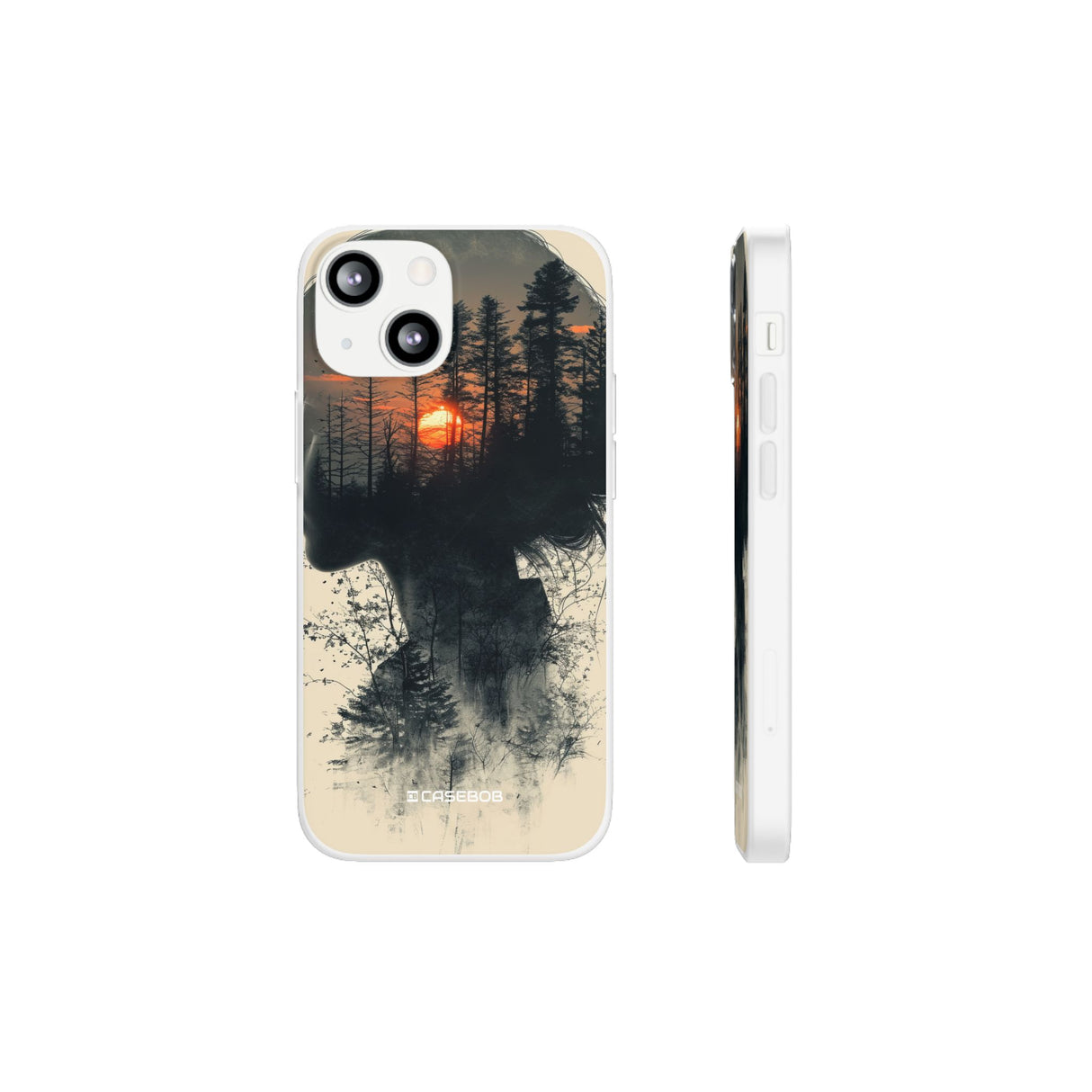 Tranquil Silhouette | Flexible Phone Case for iPhone