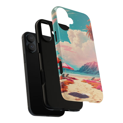 Vibrant Umbrellas Stand - iPhone Case