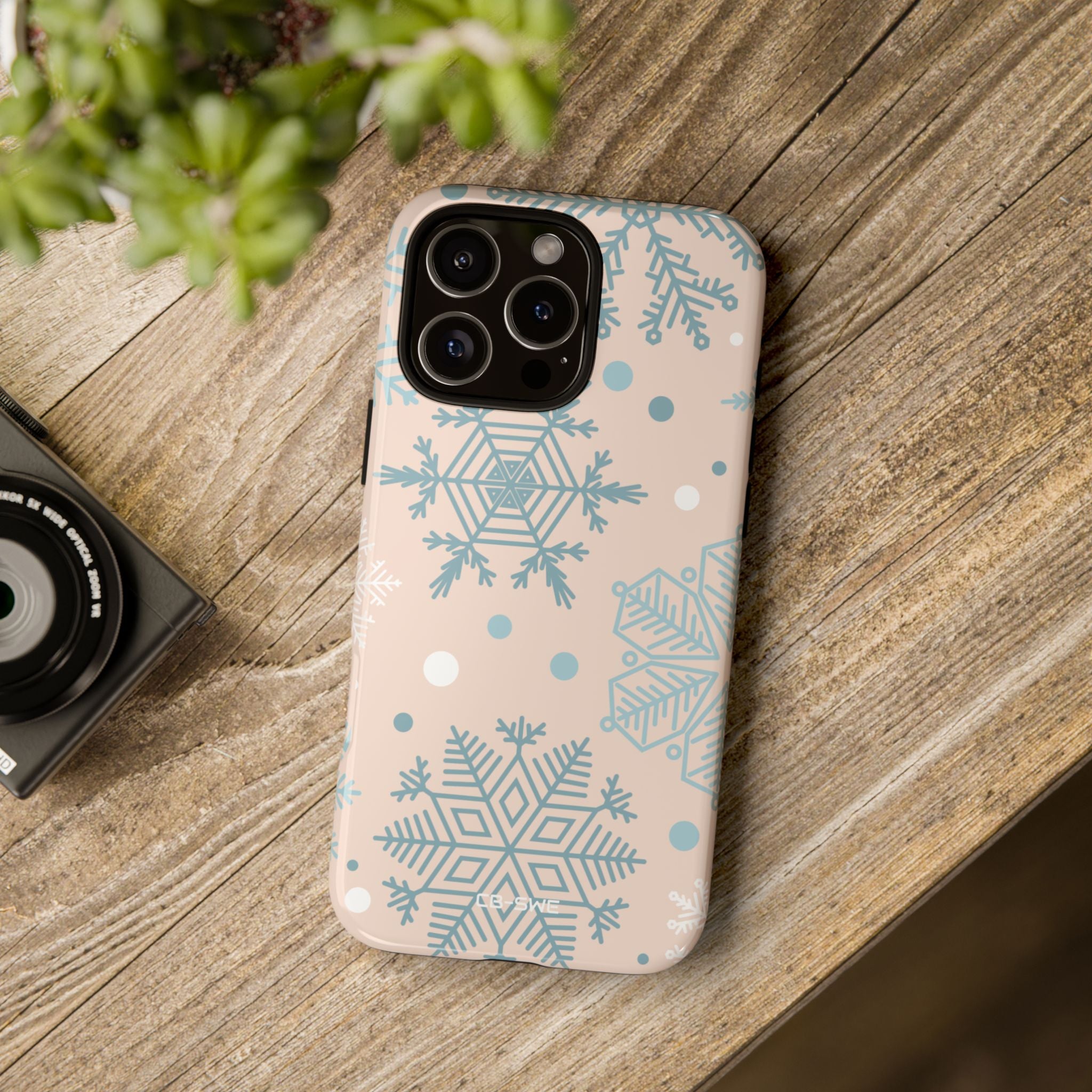 Snowflake Pastel Harmony - iPhone Case