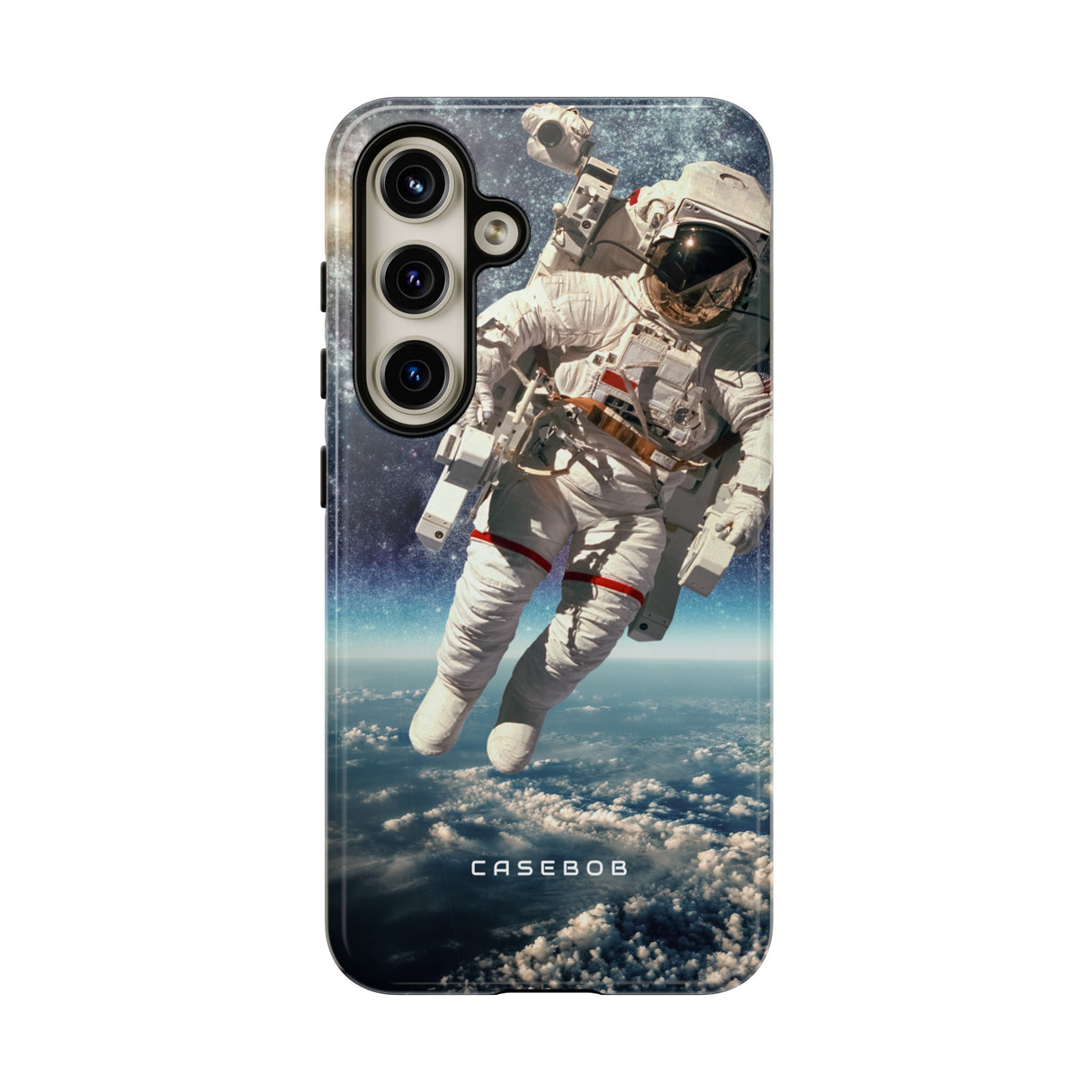 Astronaut in outer space - Protective Phone Case