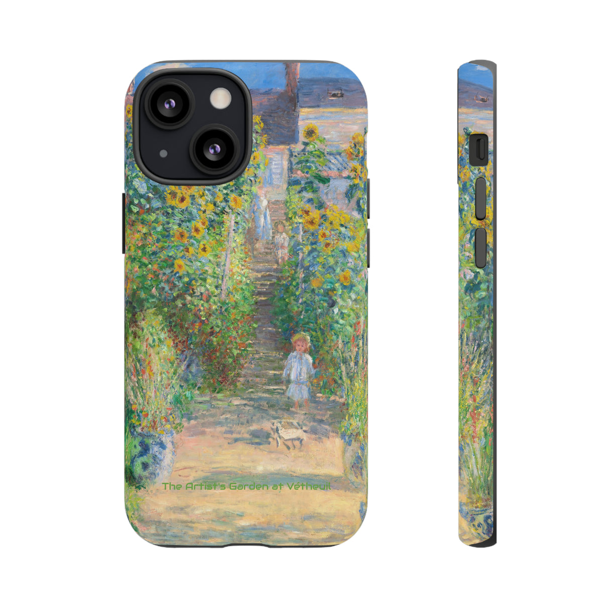 The Artist's Garden at Vétheuil - Protective Phone Case