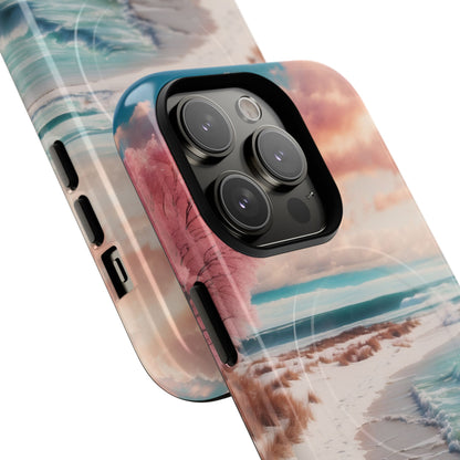 Pink Tree Breeze iPhone 14 Pro Case - Tough+