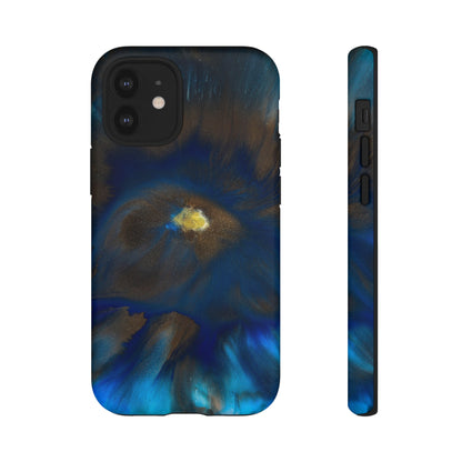 Space Galaxy Ink Art iPhone Case (Protective) iPhone 12 Mini Matte Phone Case