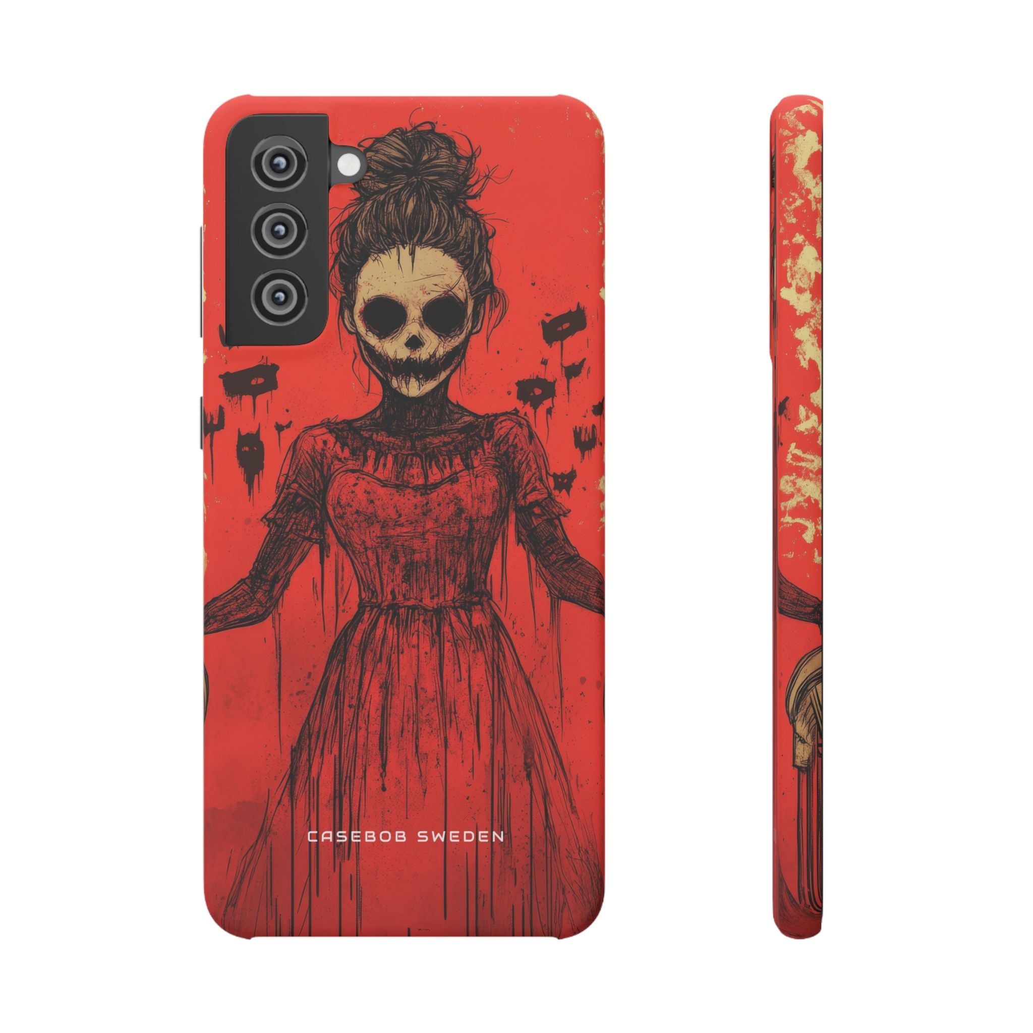 Haunting Scarlet Descent Samsung S21 - Slim Phone Case