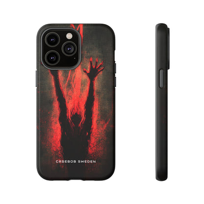 Gothic Crimson Ascension iPhone 14 - Tough Phone Case