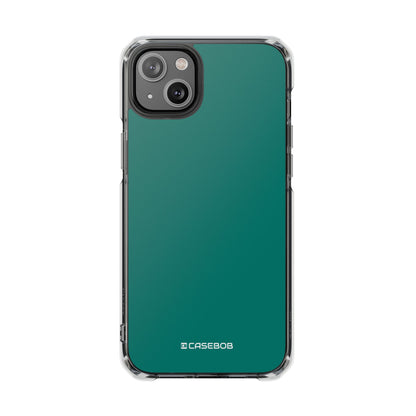 Pine Green - Clear Impact Case for iPhone