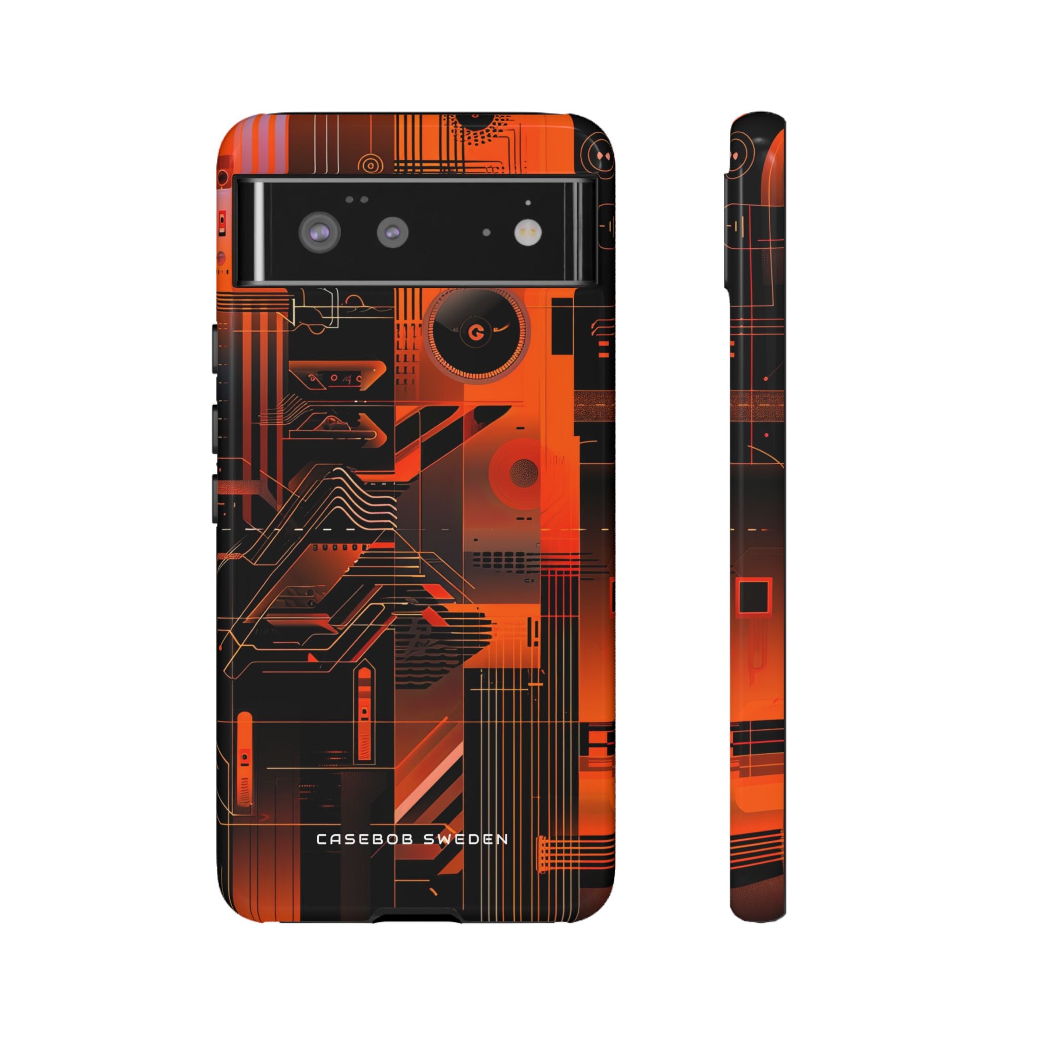 Gradient Circuitburst Google Pixel 6 - Tough Phone Case