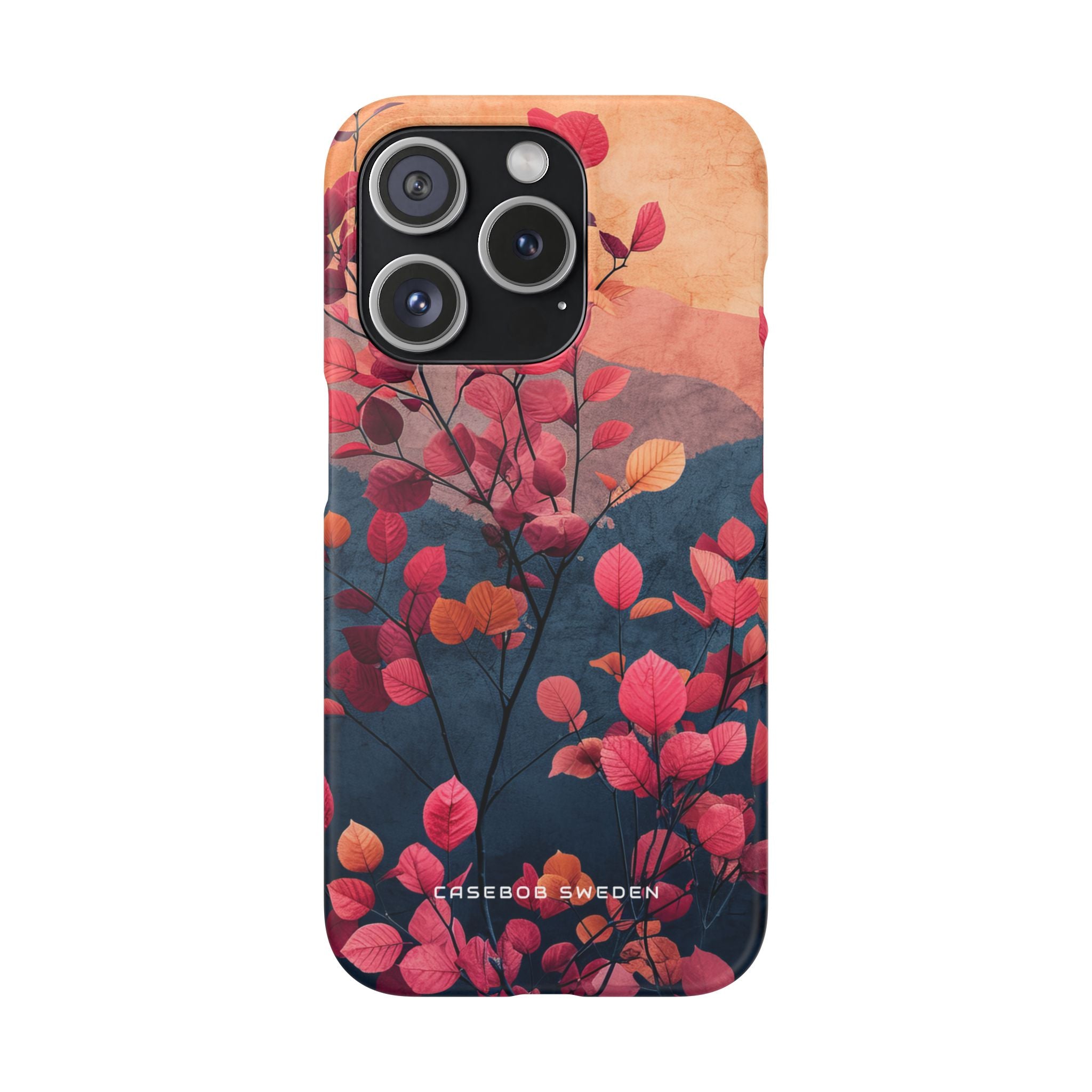 Vibrant Floral Harmony iPhone 15 - Slim Phone Case