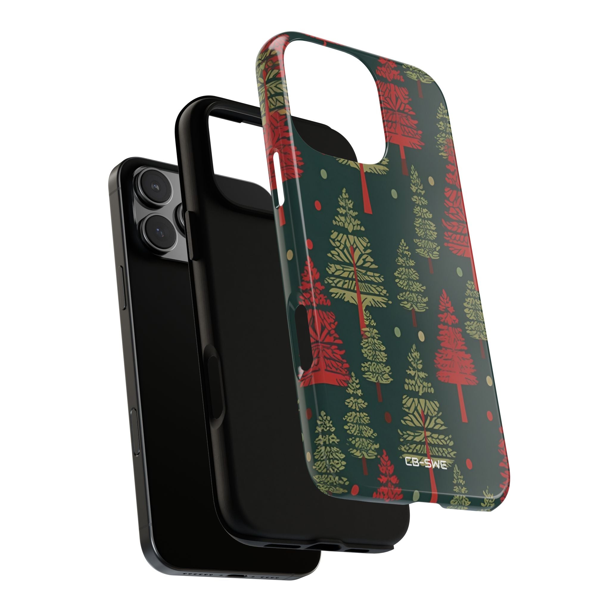 Trees Dance Playfully - iPhone Case