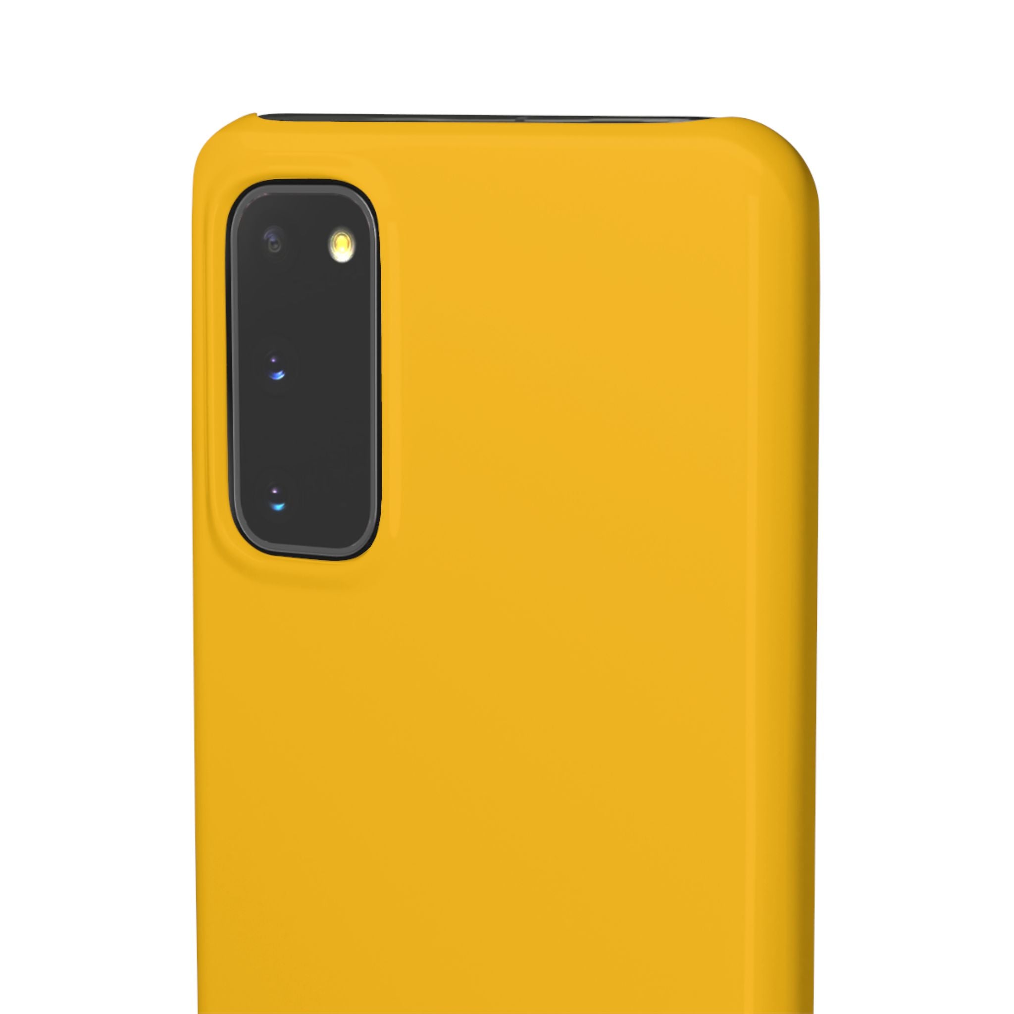 Amber Yellow - Slim Samsung S20 Phone Case