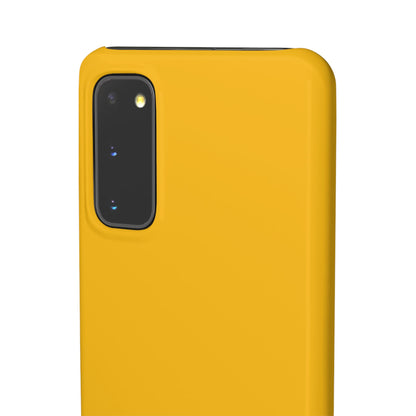 Amber Yellow - Slim Samsung S20 Phone Case