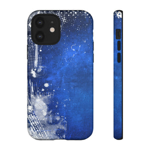 Grunge Blue - Protective Phone Case