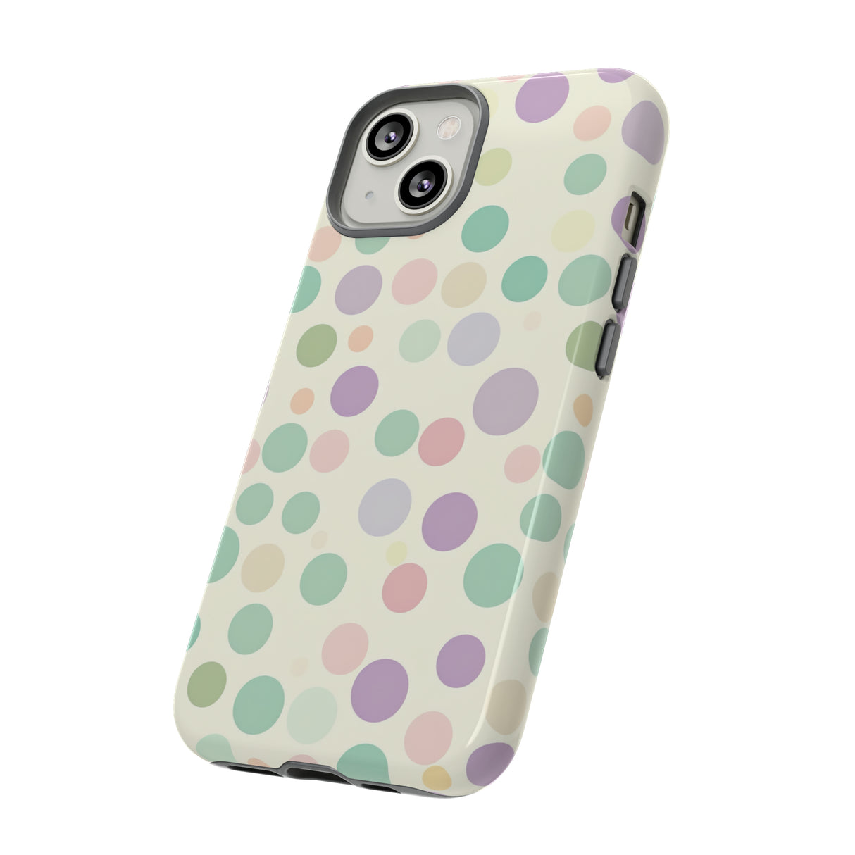 Polka Dot Pastel Harmony - Schutzhülle fürs Handy