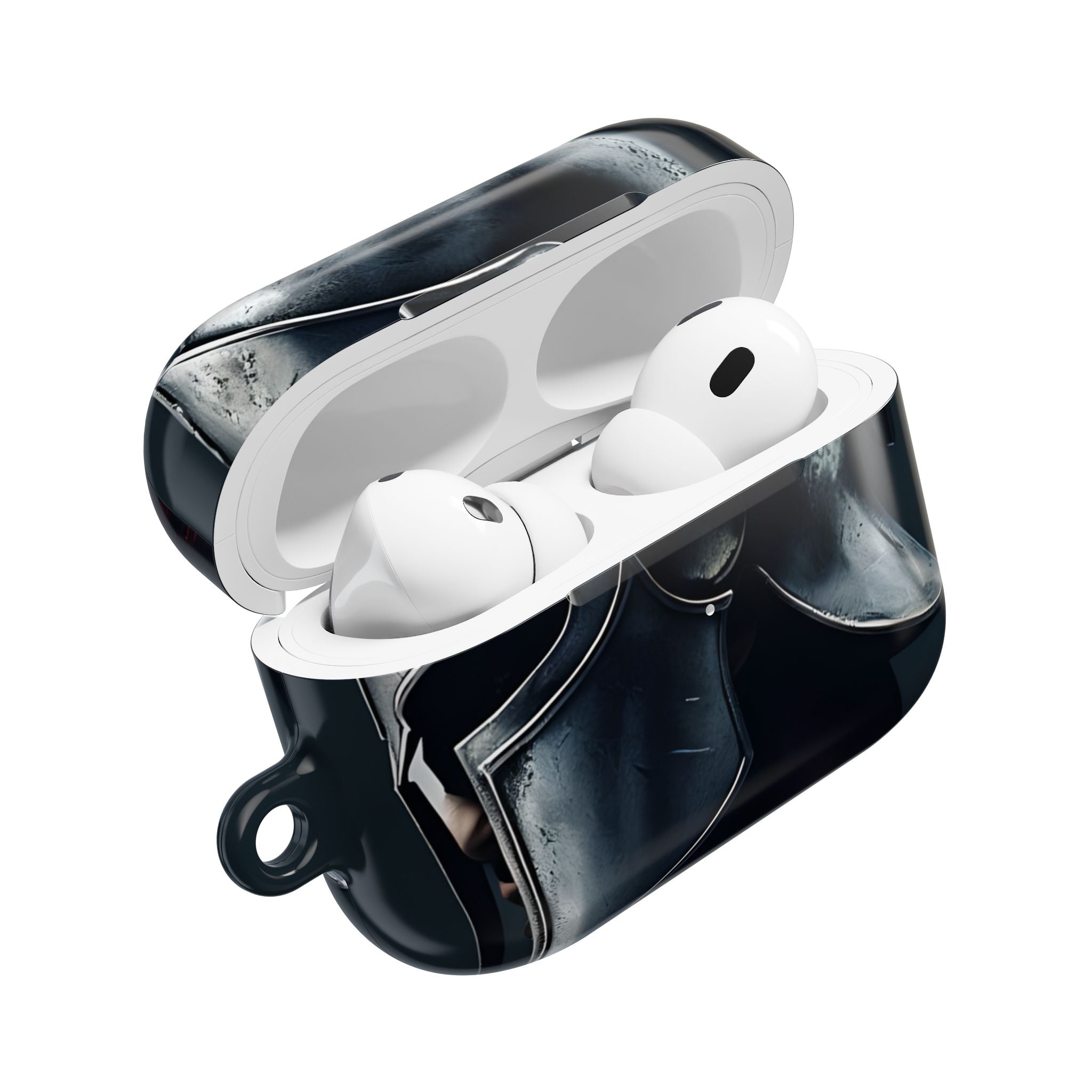 Silver Spartan - AirPods Case