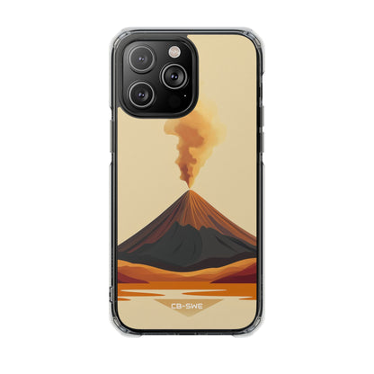 Volcano Erupts Brightly iPhone Case - Impact
