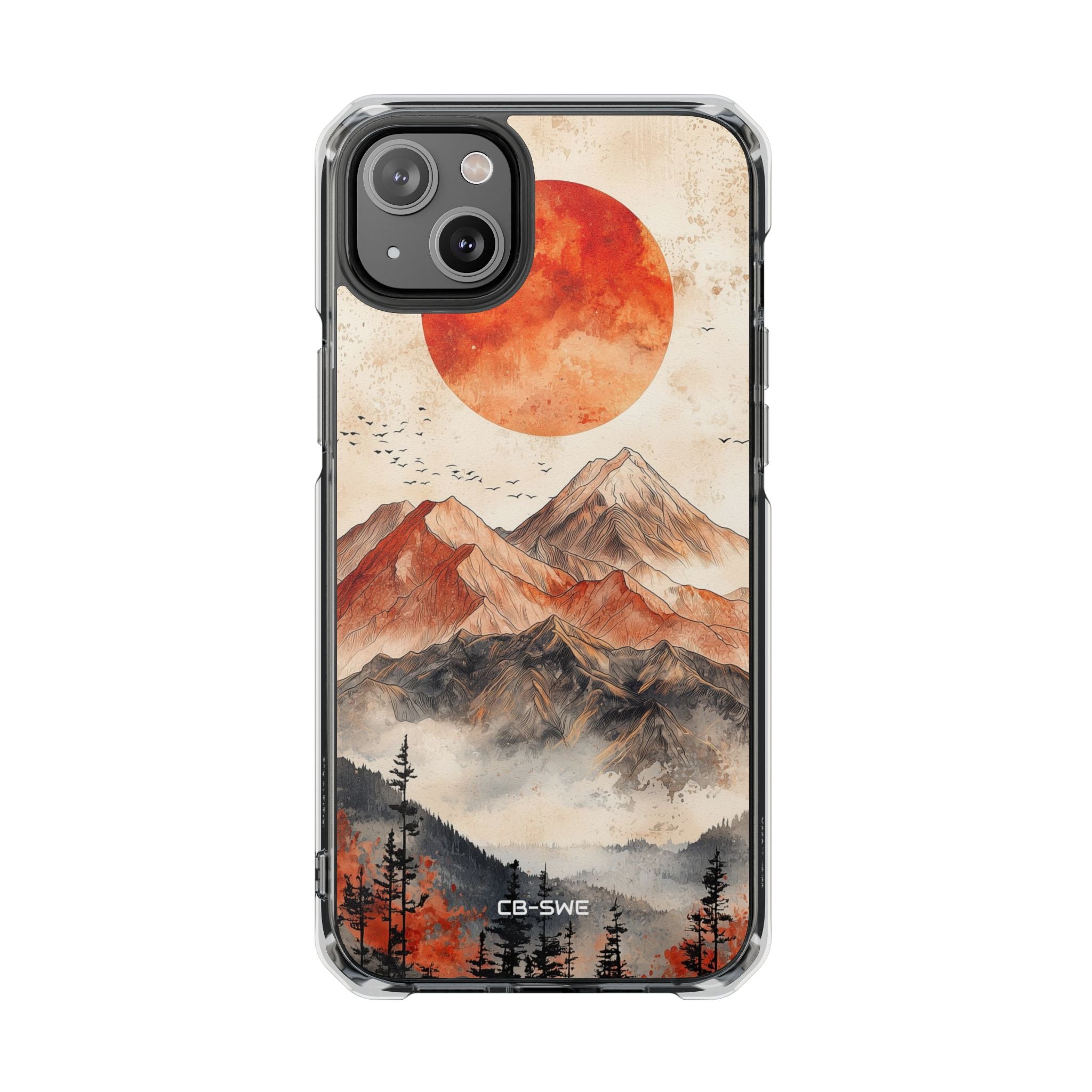 Mountains Greet Sun iPhone Case - Impact
