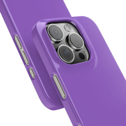 Amethyst Purple - Slim iPhone 16 Phone Case