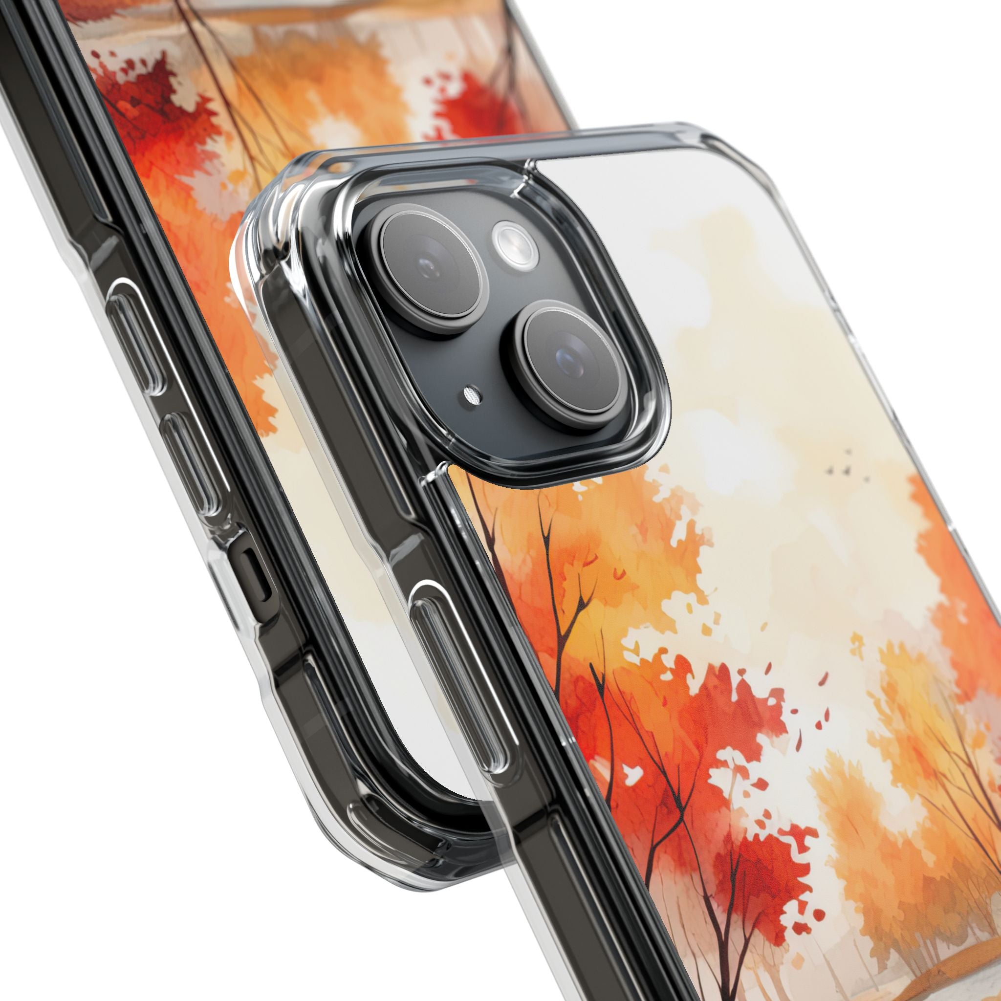 Autumn Leaves Dance iPhone Case - Impact