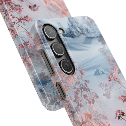 Floral Serenity Case - Slim Samsung S23 Phone Case