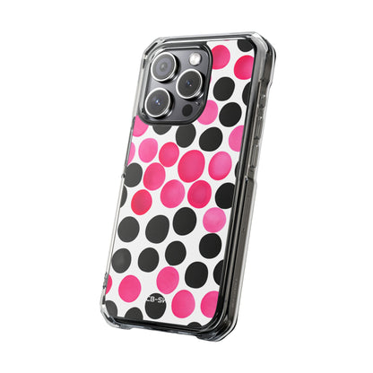Pulsing Circles Illusion iPhone Case - Impact