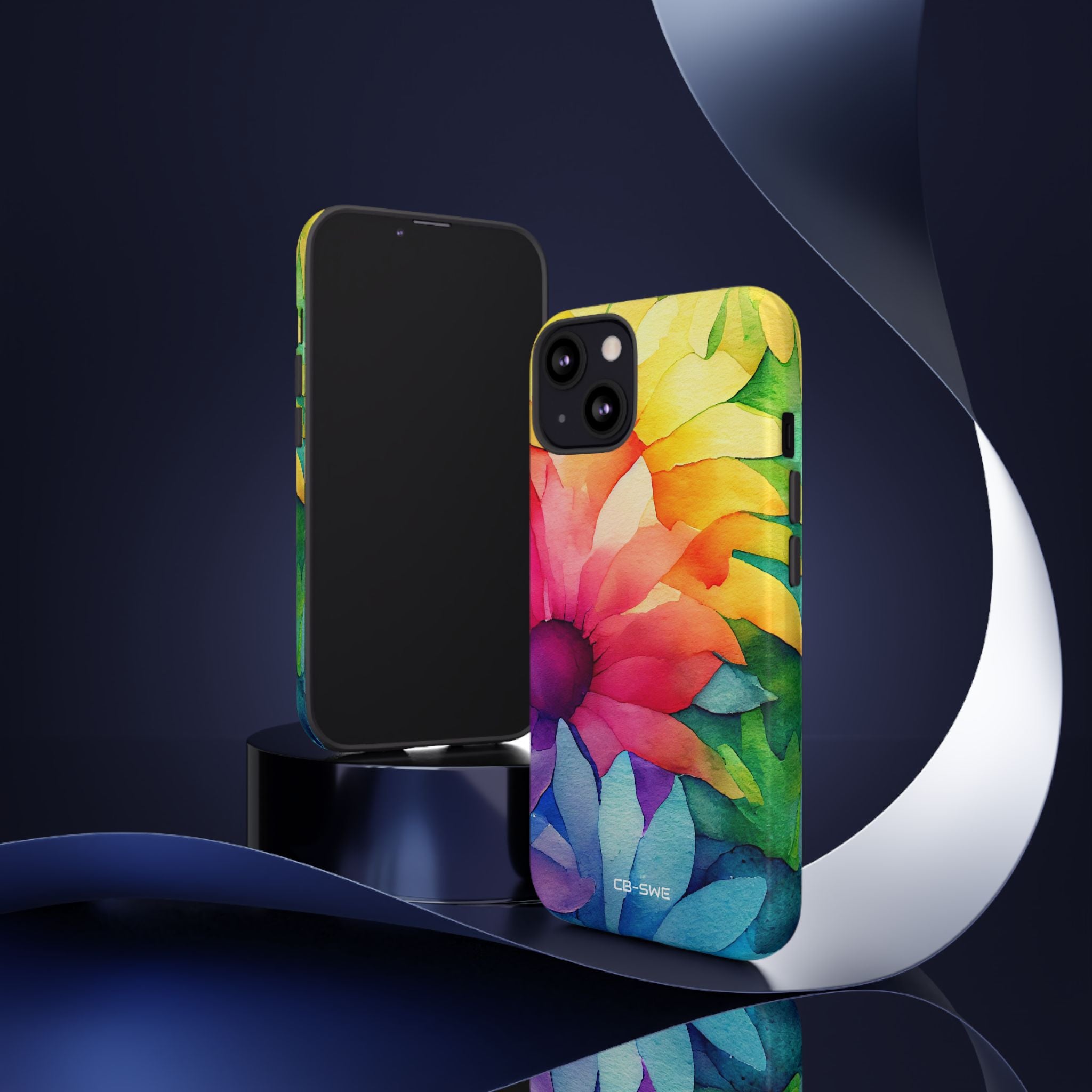 Vibrant Floral Symphony - iPhone Case