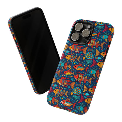 Fish Dance Joyfully - iPhone Case