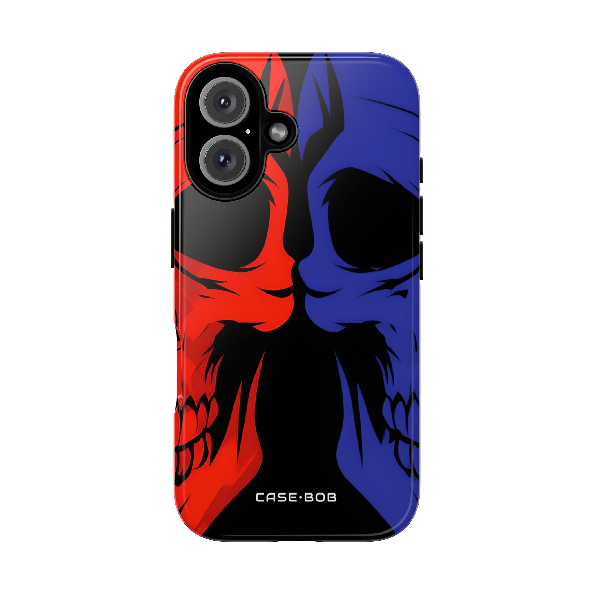 Skull Clash iPhone 16 Plus Case - Tough