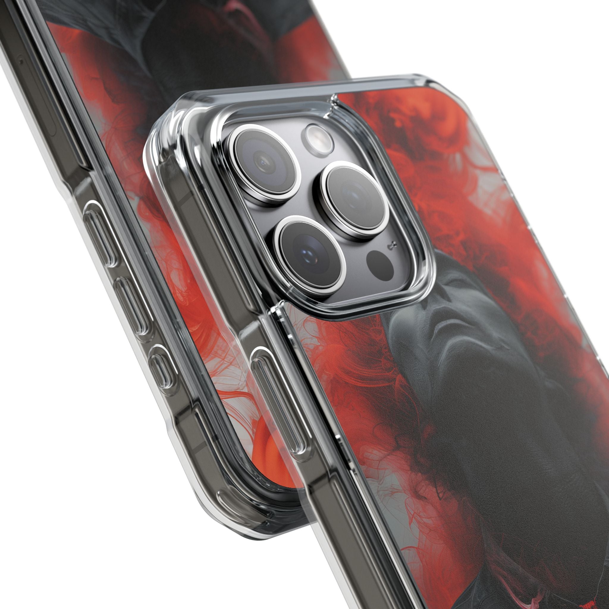 Zen Flame Harmony iPhone 15 - Clear Impact Phone Case