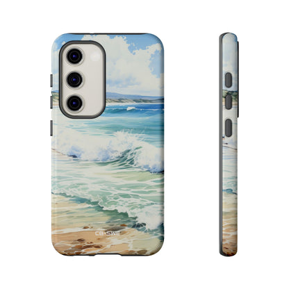 Serene Coastal Watercolors - Samsung Case