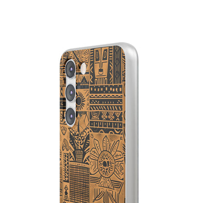 Ancient Ethnic Tapestry | Flexible Phone Case for Samsung Galaxy