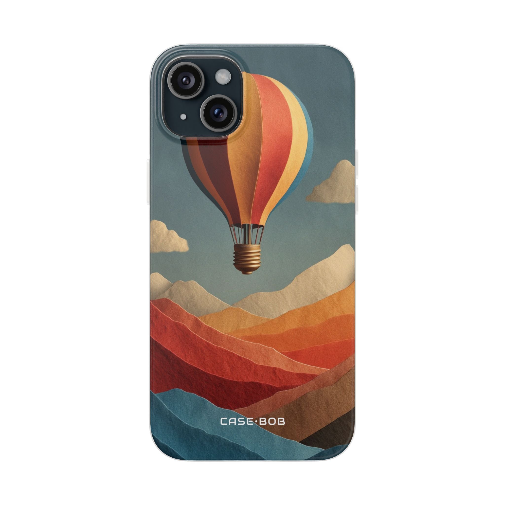 Lightbulb Balloon iPhone 15 Plus Case - Soft