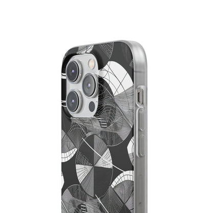 Geometric Elegance | Flexible Phone Case for iPhone