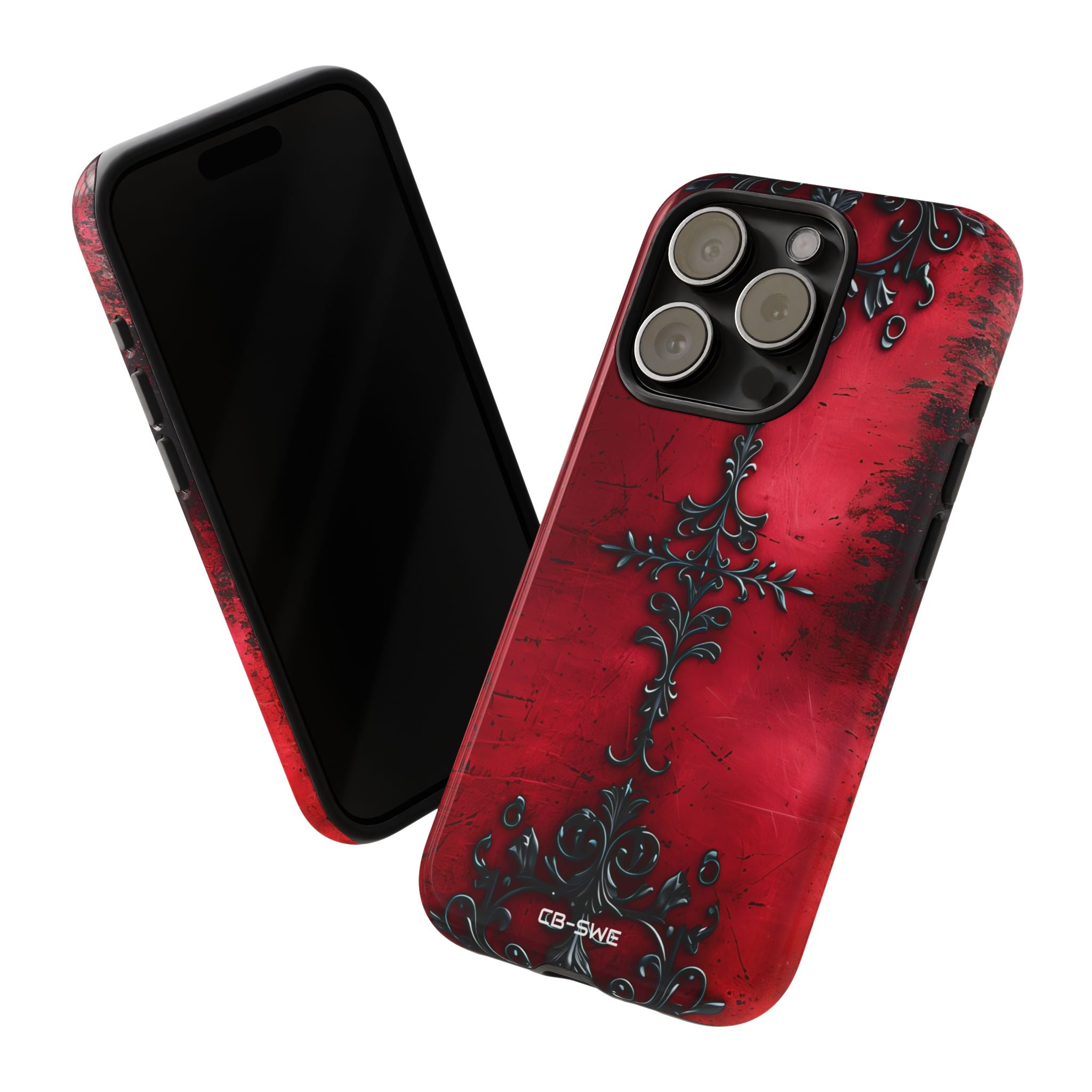 Gothic Crimson Emblem - iPhone Case