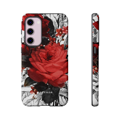 Cheruse Gothic Flower - Protective Phone Case