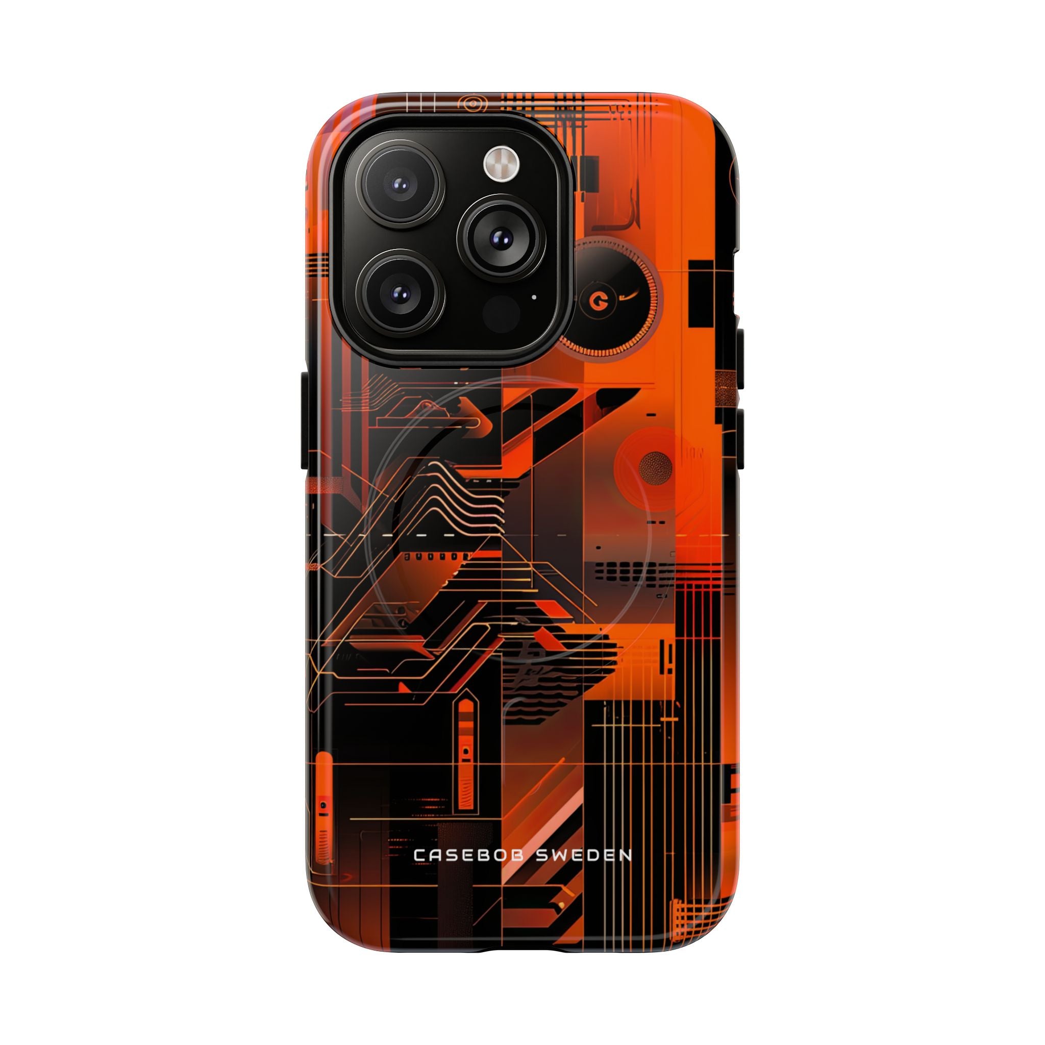 Gradient Circuitburst iPhone 14 | Tough+ Phone Case