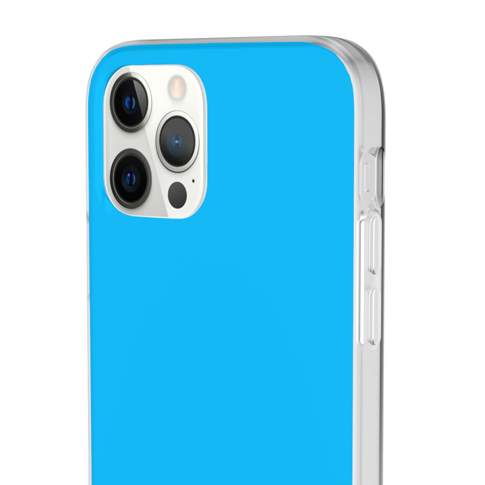 Deep Sky Blue | Phone Case for iPhone (Flexible Case)