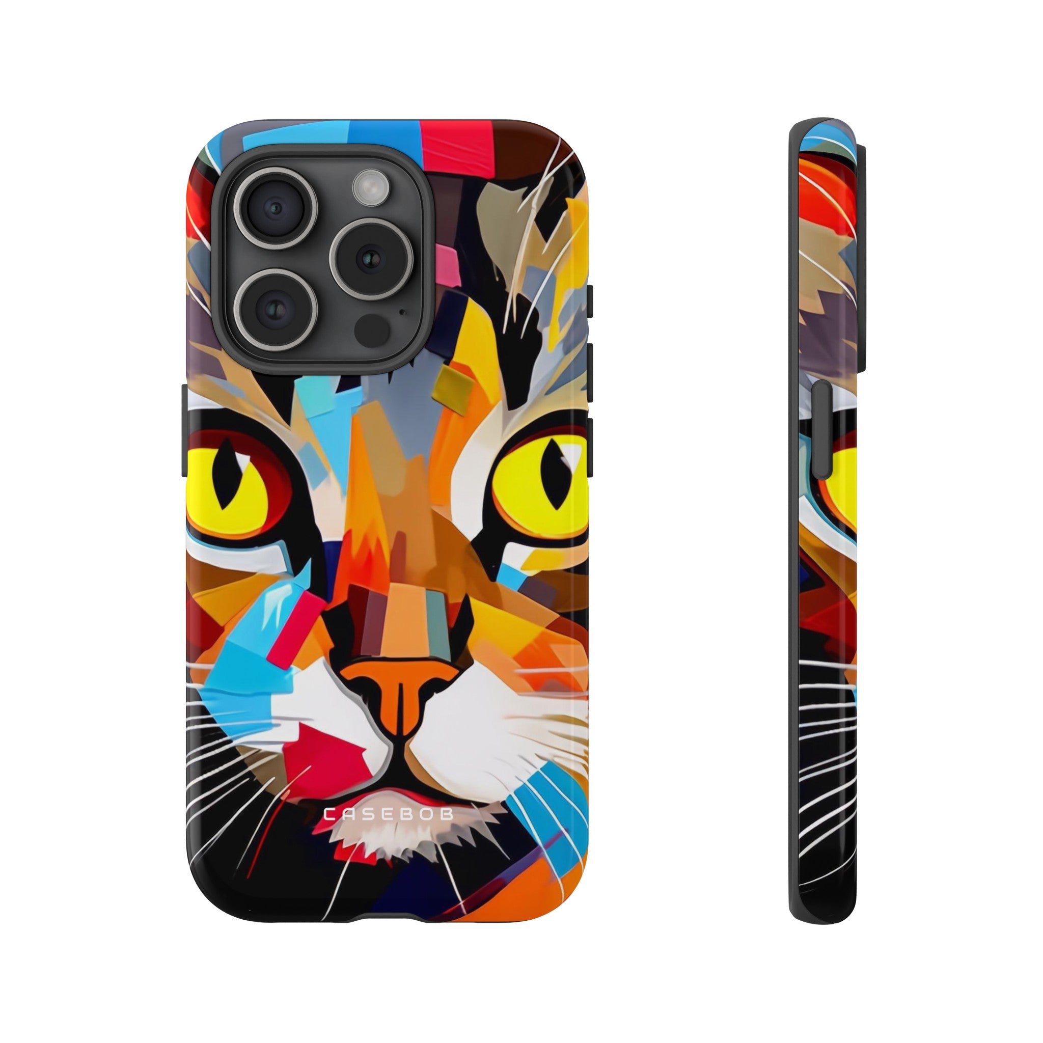 Abstract Kitty Palette - Protective Phone Case