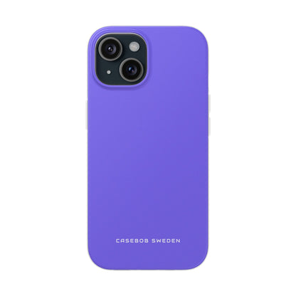 Medium Slate Blue iPhone 15 - Flexi Phone Case