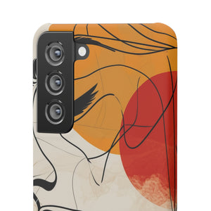 Contemplative Warmth | Slim Phone Case for Samsung