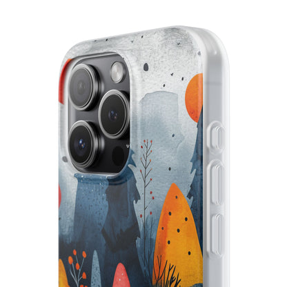 Whimsical Nature - Flexi iPhone 15 Phone Case