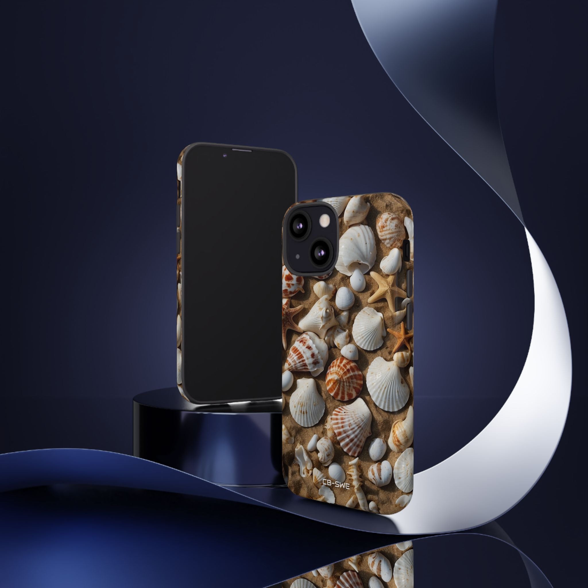 Seashells Embrace Shore - iPhone Case