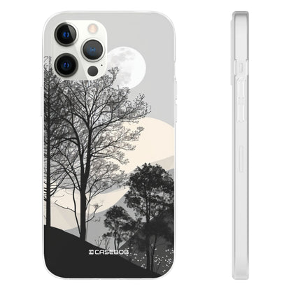 Moonlit Elegance | Flexible Phone Case for iPhone