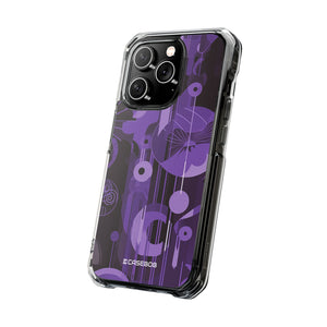 Pantone Ultra Violet | Handyhülle für iPhone (Clear Impact Case – magnetisch) 