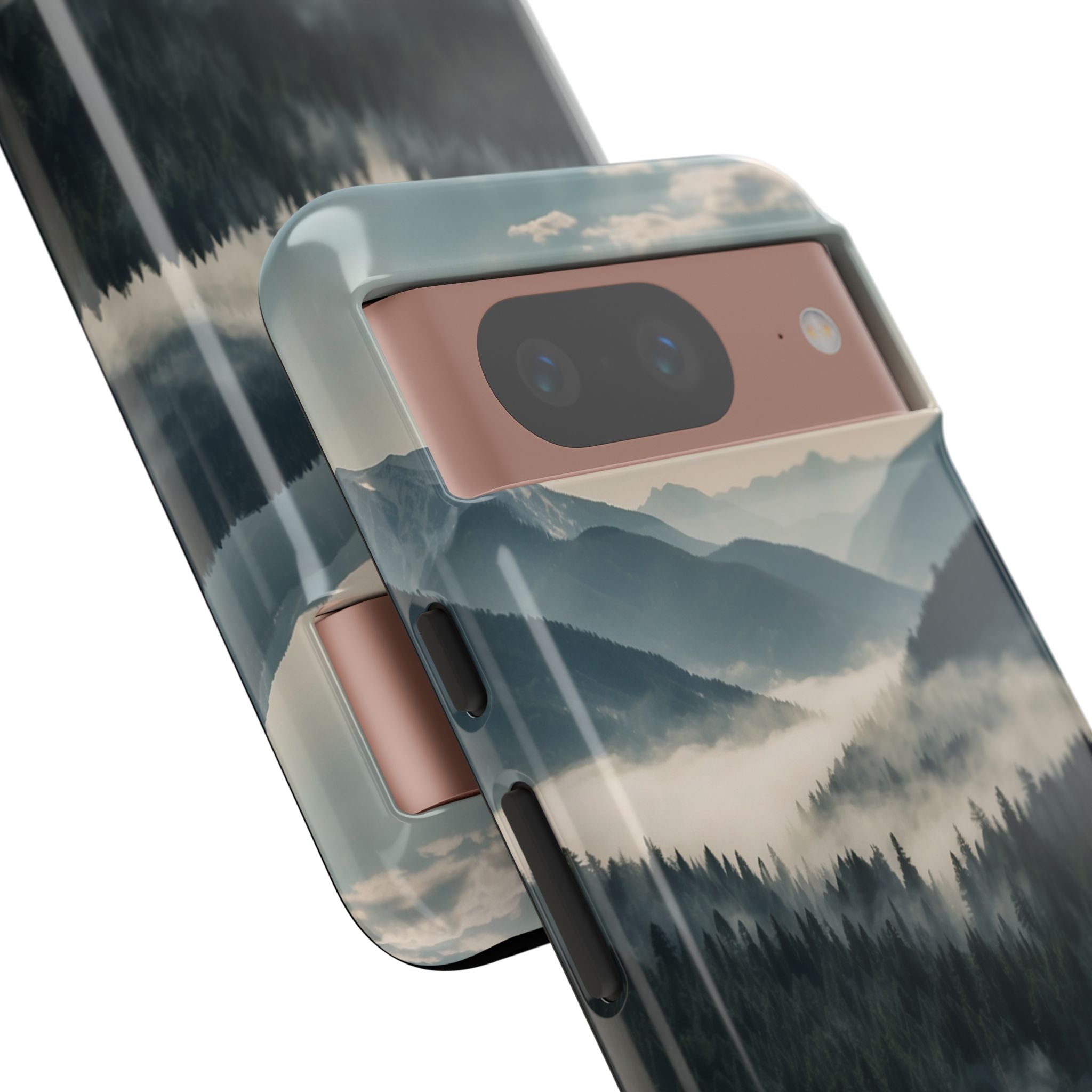 Misty Forest Embrace - Google Pixel Case