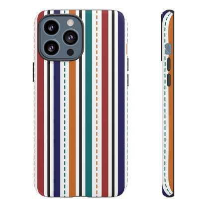 Modern Stripe Line - Protective Phone Case