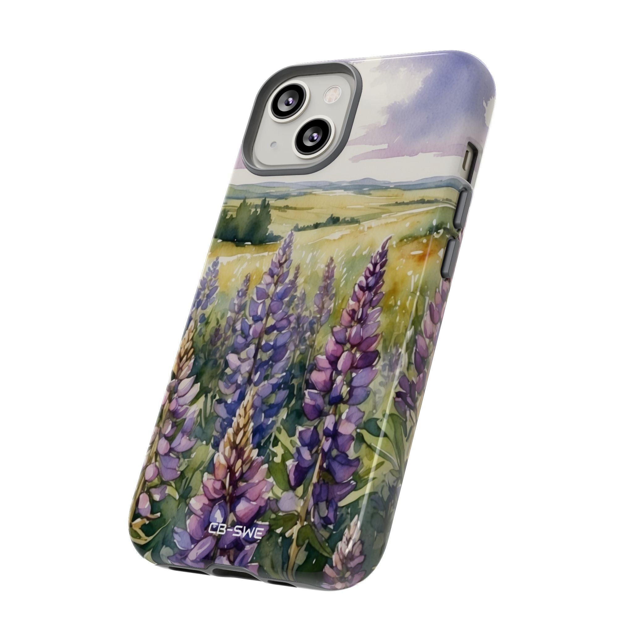 Lupins Dance Light - iPhone Case