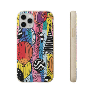 Vibrant Party Whimsy | Biodegradable Phone Case