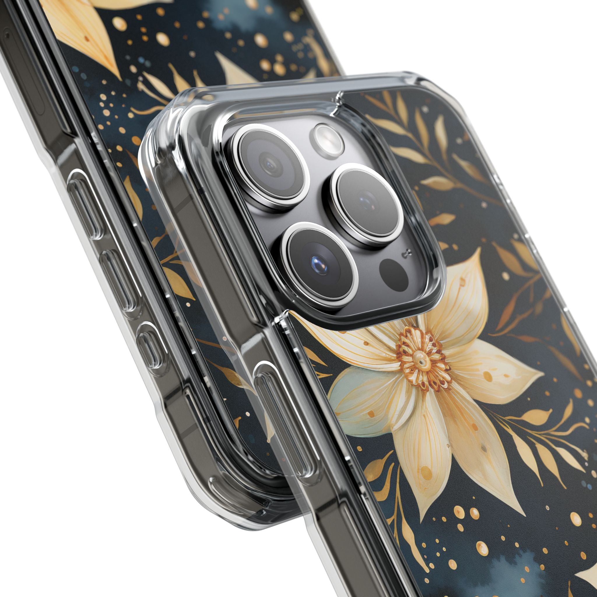 Floral Elegance Flourishes iPhone Case - Impact